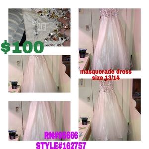 Masquerade wedding dress
